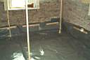 Bracken restor - 0131- DPC damp membrane laid on floor foundation - 20020630.jpg